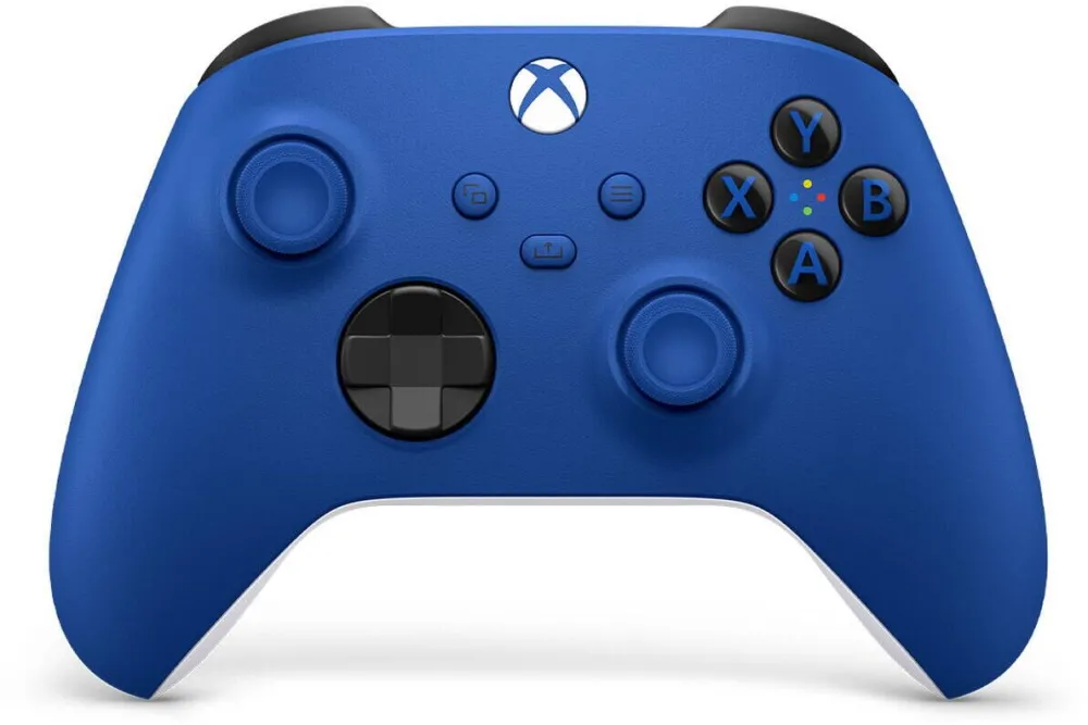 Gamepad Microsoft Microsoft Xbox kontroler bezprzewodowy - Shock Blue