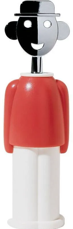 Alessi Alessandro M. Corkscrew red AAM23 R