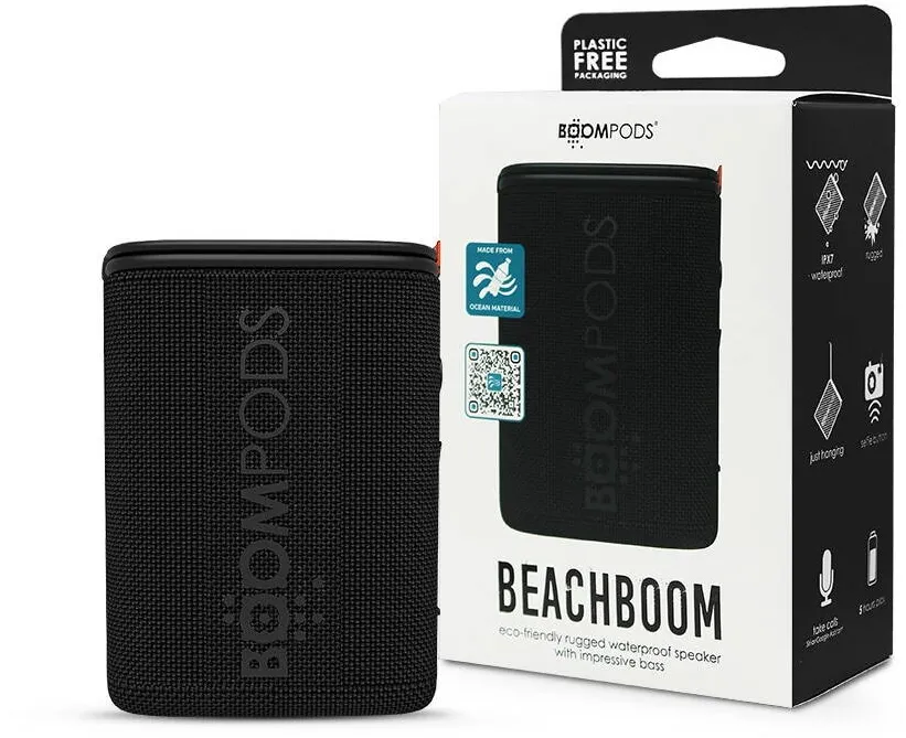 Boompods Beachboom Ocean Black