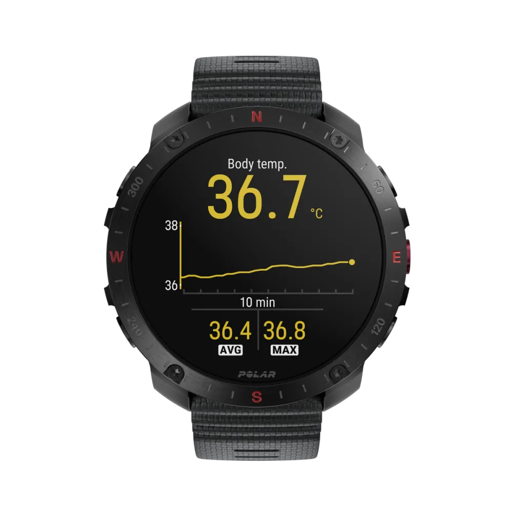 Smartwatch Polar Grit X2 Pro S-L Black