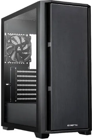 Carcasa PC Chieftec PC case AS-02B-TG-OP Midi Tower black