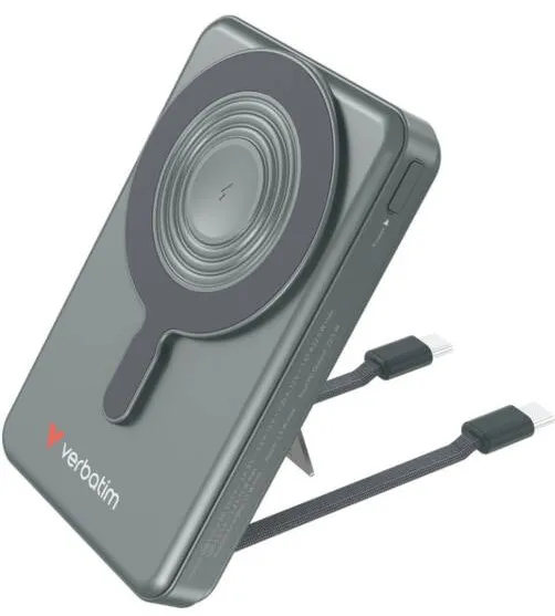 VERBATIM Charge´n´Go Power Bank 2C & Display 10000mAh grey