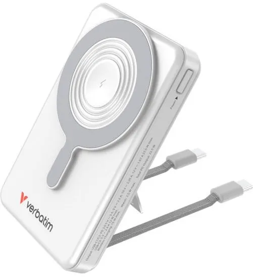 VERBATIM Charge´n´Go Power Bank 2C & Display 10000mAh silver