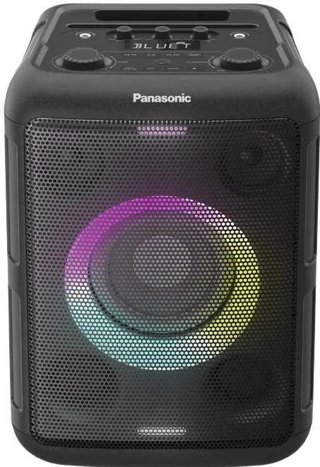 Panasonic Sistem audio portabil Panasonic SC-BMAX5E-K, 75W, Bluetooth, Multi-point, Autonomie 9 ore, Karaoke, USB, AUX, Negru