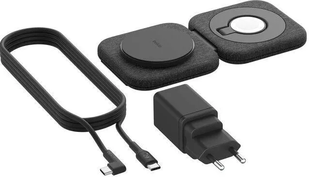 BELKIN Belkin BoostCharge PRO Qi2 15W mag.Lades.f.unterwegs WIZ026vfBK