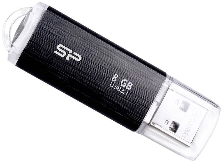 Memorie USB SILICON-POWER Blaze B02 8GB USB 3.0 Black