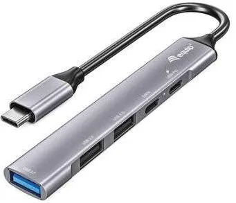 Docking Station EQUIP USB-C->1xUSB-C,1xUSB3.0,2xUSB2.0,100WPD  0.15m si