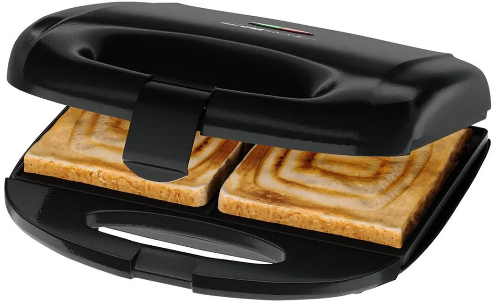 Clatronic ST 3814 sandwich maker 820 W Black