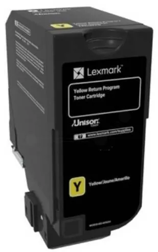 Toner imprimanta Lexmark 74C2SYE Yellow