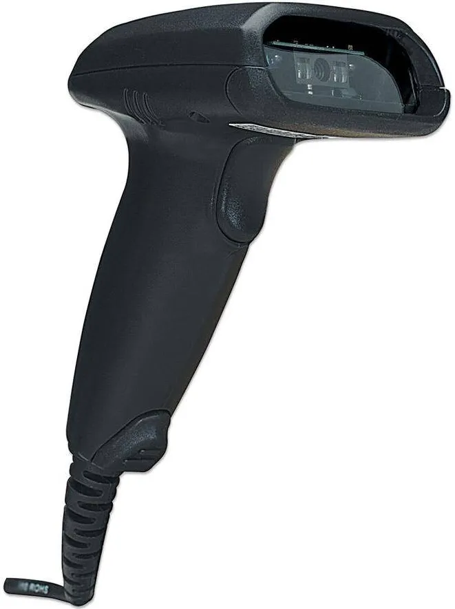 Scanner cod de bare MANHATTAN LongRange CCD USB 100mm Negru