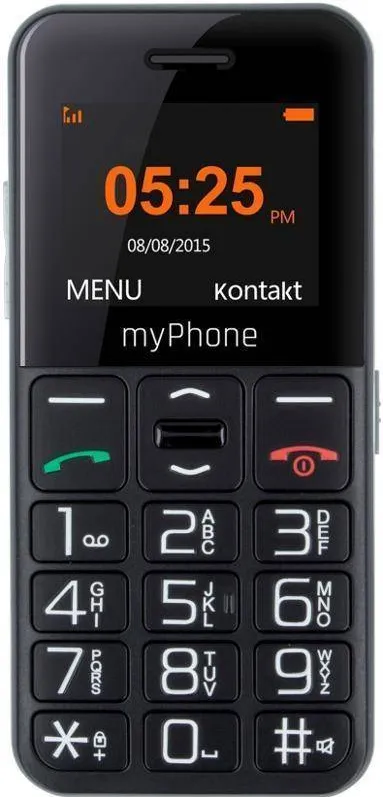 Telefon Mobil myPhone Halo Easy Black