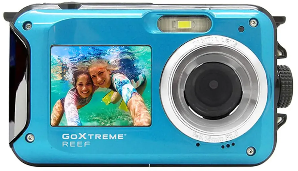 Aparat foto compact Easypix GoXtreme Reef blue