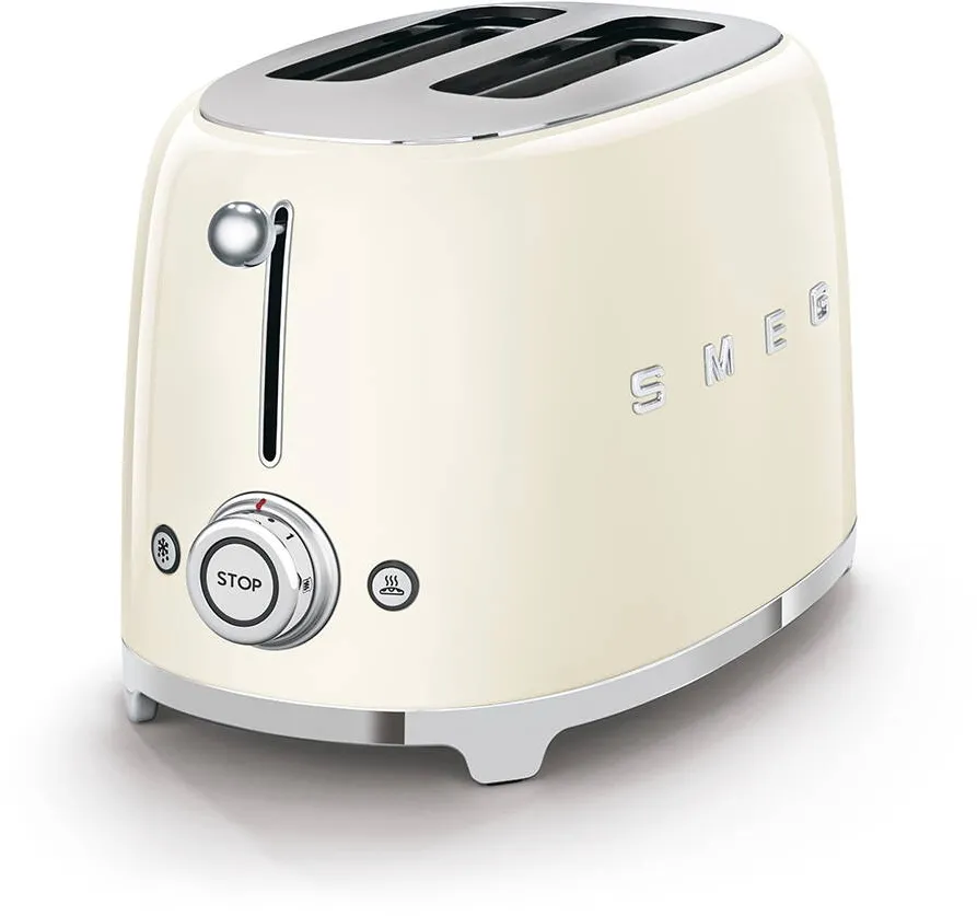 Toaster SMEG TSF01CREU Cream