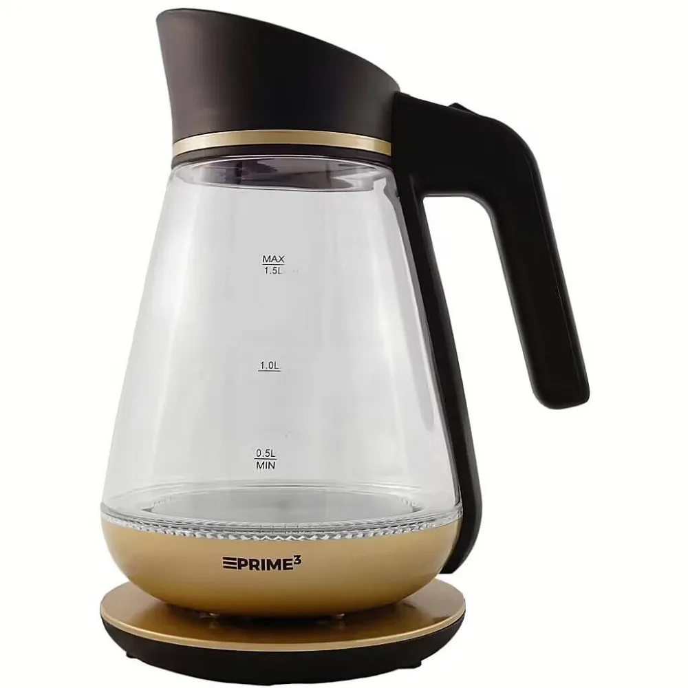 PRIME3 Electric kettle SEK51GL 2200W 1,5L glass