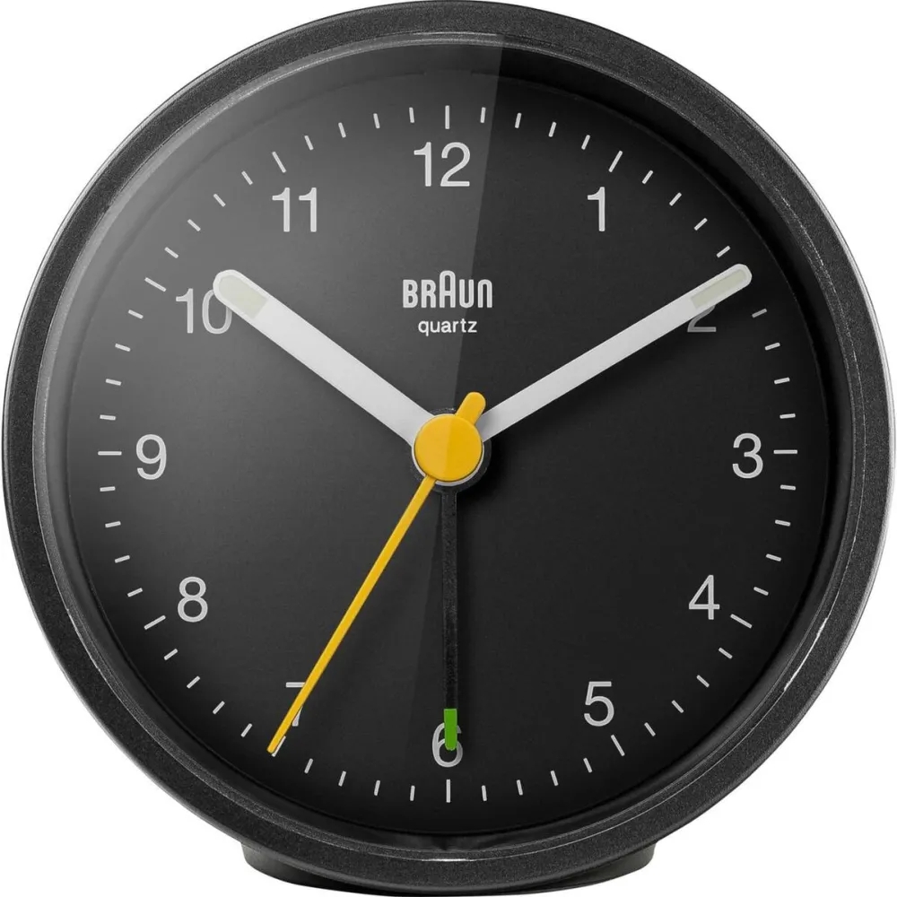BRAUN Ceas de Birou BC 12 B black