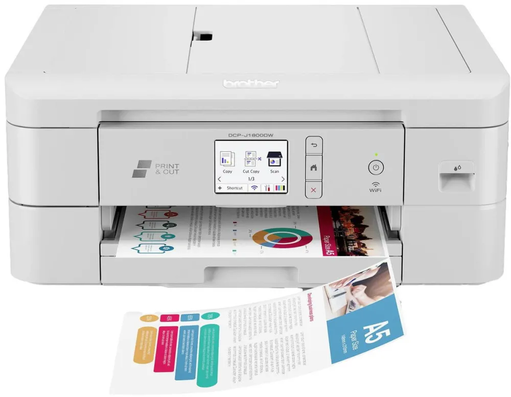 Imprimanta multifunctionala Brother DCP-J1800DW MFC-Ink A4