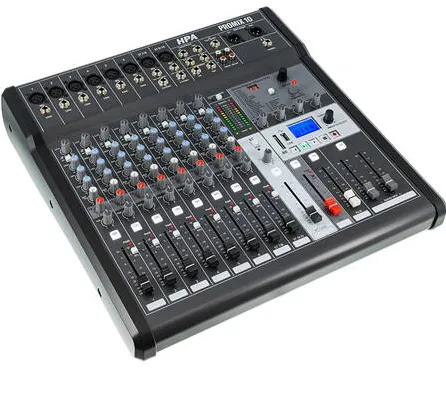 HPA Mixer digital 10 canale 48V bt/USB/SD
