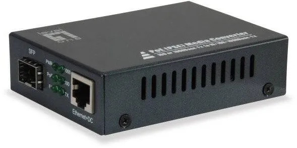 Media Convertor Level One GVT-2012 10/100/1000T>1000SX PoE