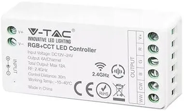 V-TAC Controller banda LED RGB + alb WI-FI
