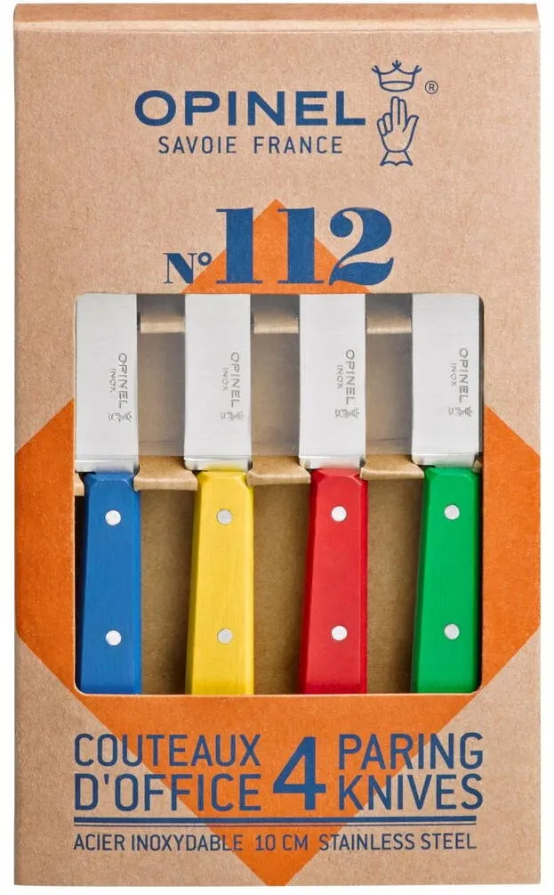 Opinel Office Knife Set No. 112 4-pcs. coloured