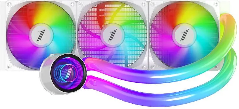 Cooler 1st PLAYER MT360 INFINITE SPACE, ARGB LED, 3 x 120mm, White