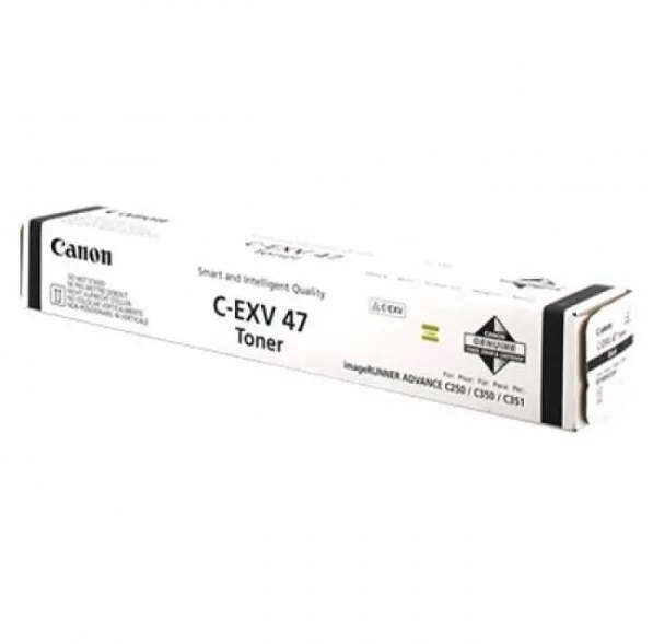 Toner imprimanta Canon Cartus toner C-EXV47BK negru Canon original 19000 pagini