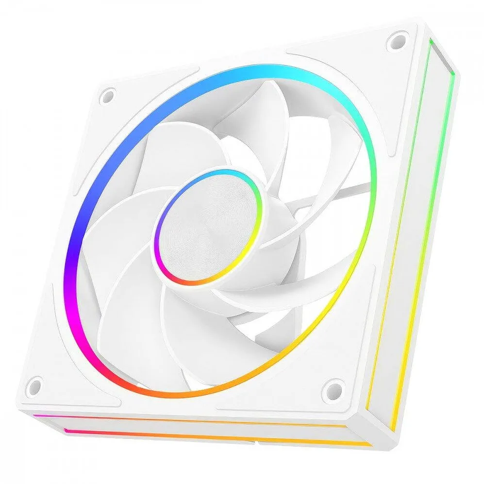 Modecom Ventilator PC MODECOM Volcano Loop 120 ARGB Reverse, iluminare ARGB, 120mm, alb