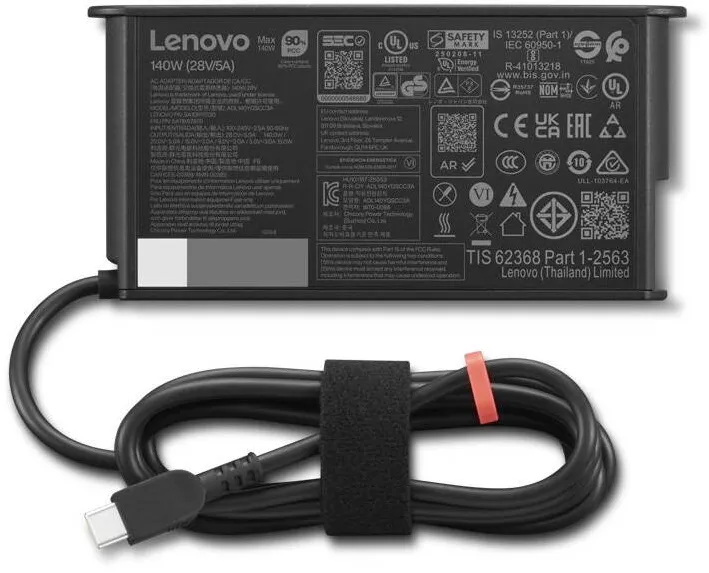 Accesoriu Laptop Lenovo Incarcator laptop Lenovo 4X21U28818, 140W, 115-230V, 1m, negru