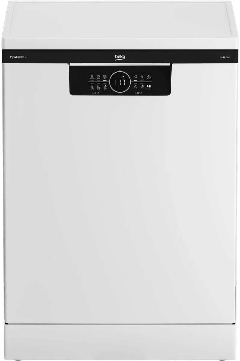 BEKO Masina de spalat vase independenta Beko BDFN26450WP, 14 seturi, 6 programe, 60 cm, Clasa B, alb