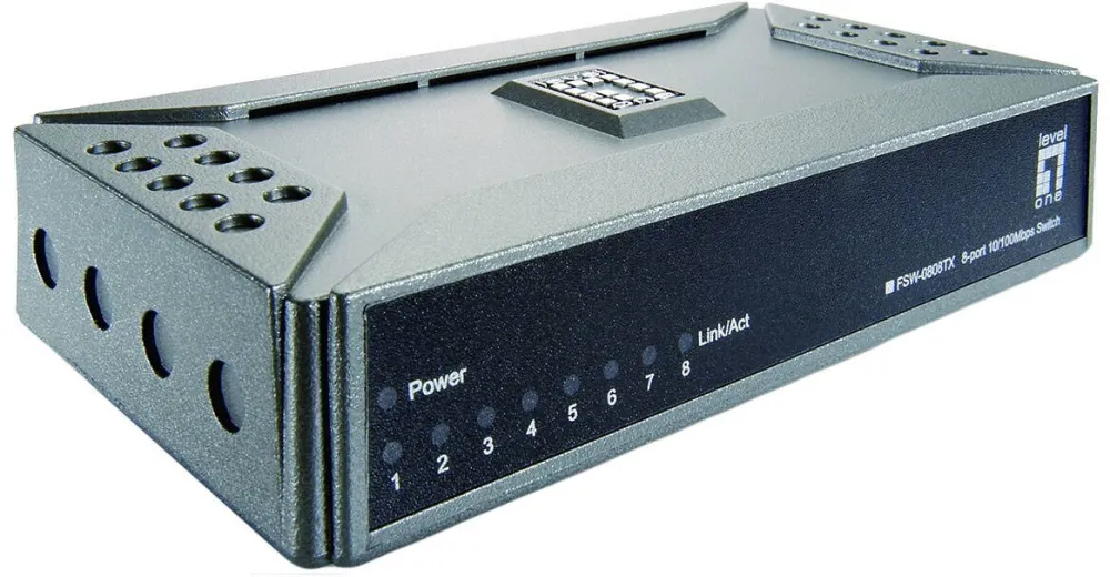 Switch LevelOne Switch LevelOne FSW-0808TX, 8 Porturi, Fast Ethernet 10/100Mbs