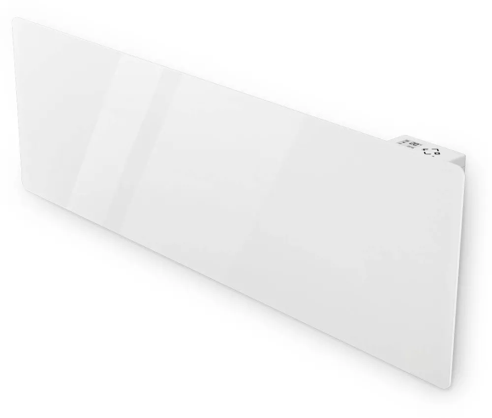TESY Convector de perete Tesy CCN 06 140 EA Cloud AS W GL, 1400 W, Control internet, FinEco Cloud, Sticla alba