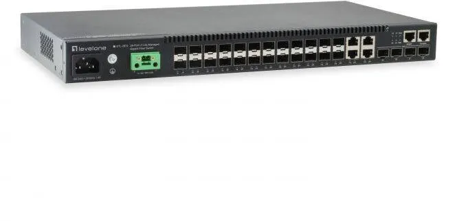 Level One 28x GE GTL-2872     20xGSFP+19"    4x10GSFP