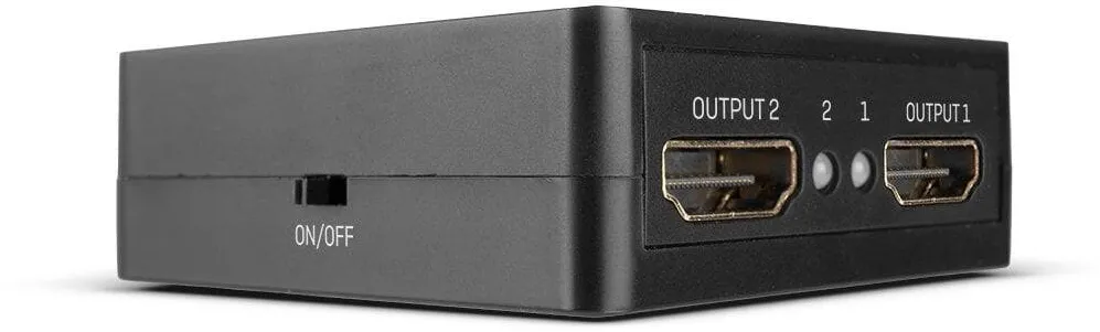 Lindy 2 Port HDMI 18G Splitter, Compact