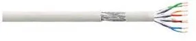 Cablu Retea Logilink LAN S/FTP Cat.6 Cu PVC Gri 100m