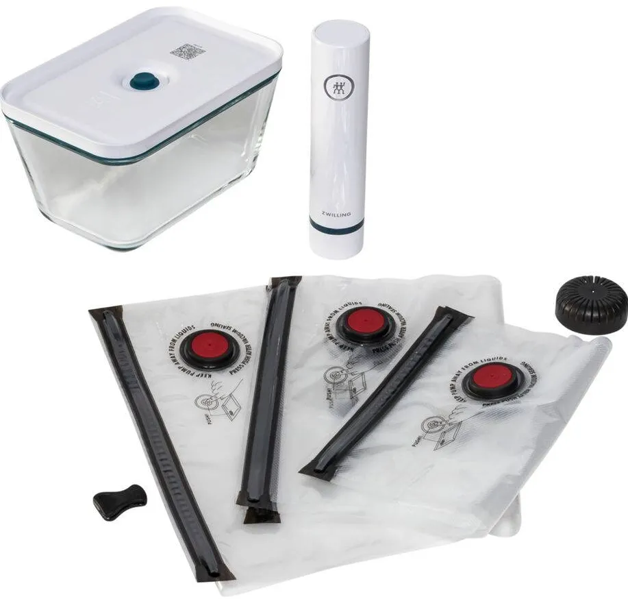 ZWILLING Set de inceput pentru vidat FRESH & SAVE, sticla