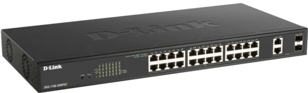 Switch D-Link Gigabit DGS-1100-26MPV2