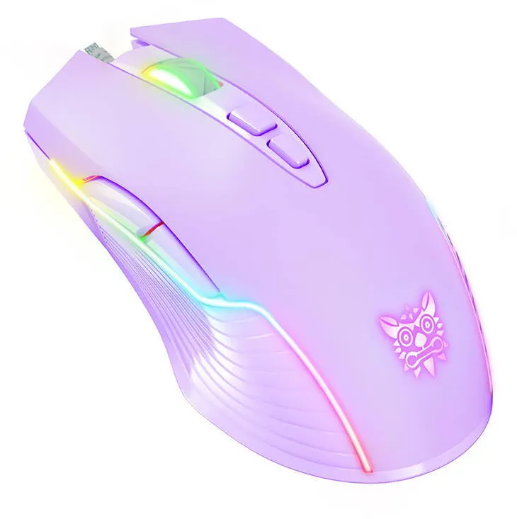 Mouse Onikuma RGB Wired Gaming Mouse CW905 Purple