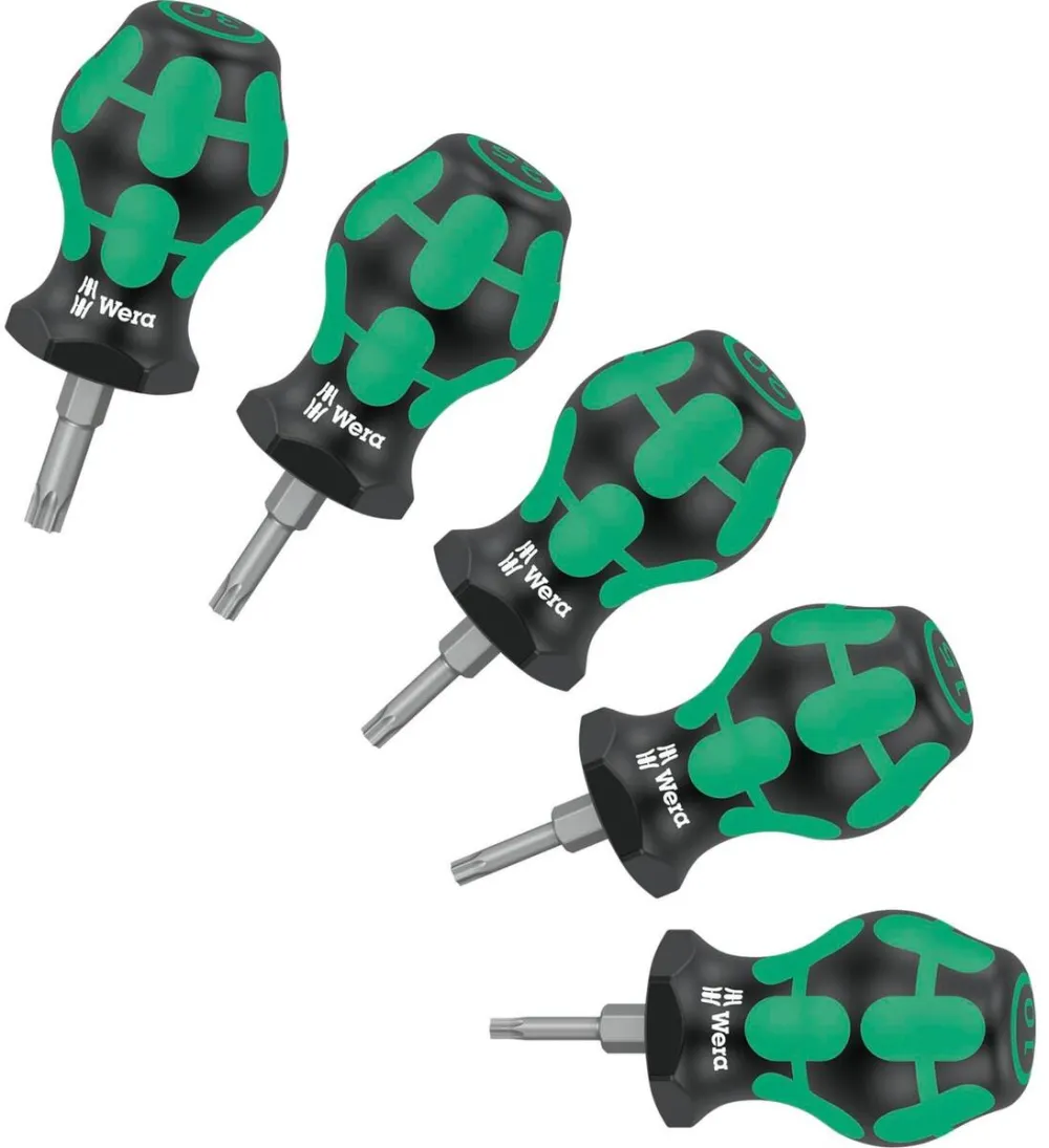 WERA Stubby Set TX 1 Set Surubelnite