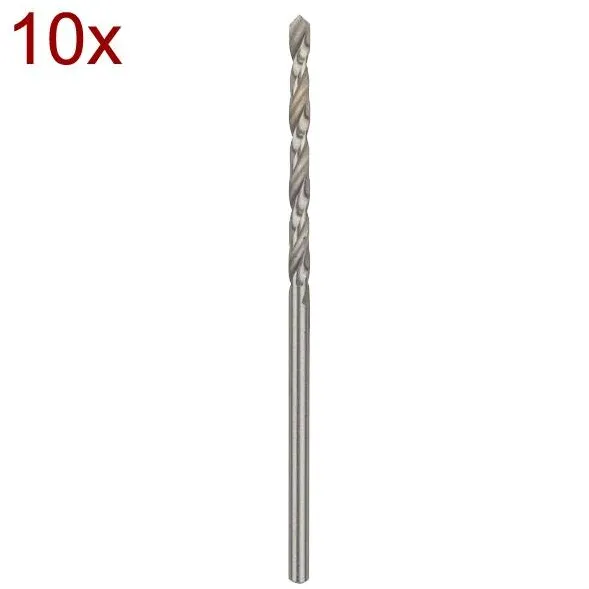 BOSCH Standard Line - Set burghie, metal, 2.5 mm, 10 buc