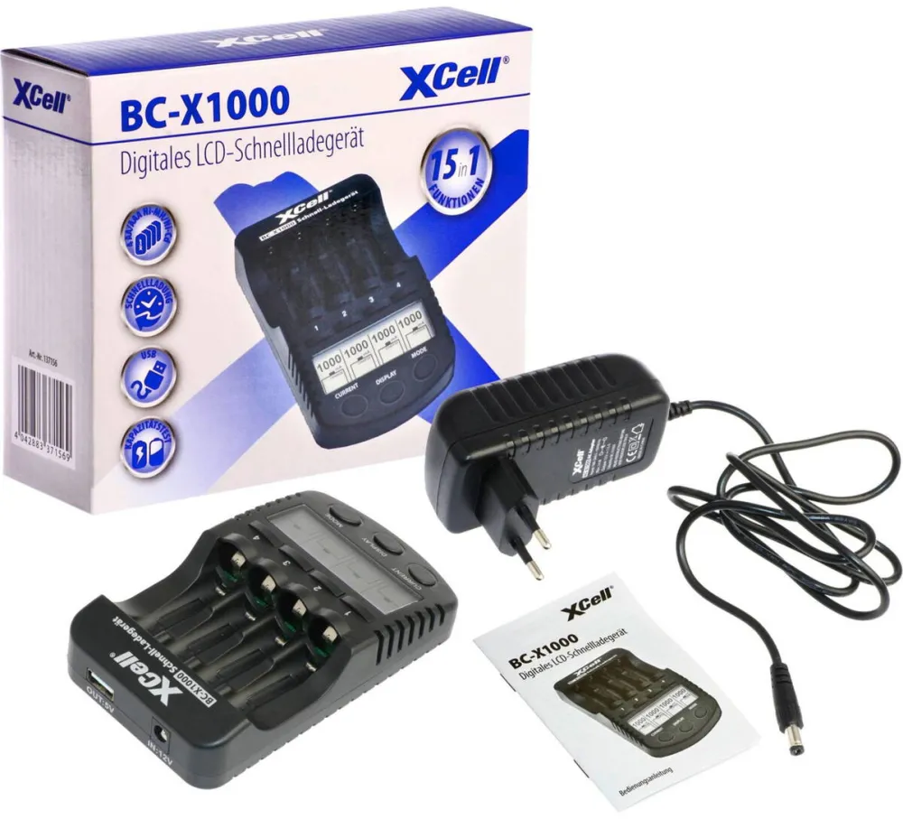 XCell quick incarcator BC-X1000 Digital LCD 137156