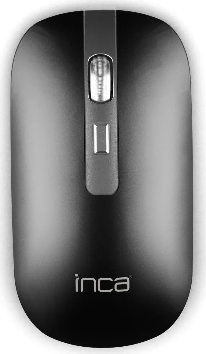 Mouse INCA INCA Maus IWM-531RA   Wrls & BT,4D-Taste,Akku,Spec.Metallic