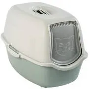 rotho  Bailey Hooded litter box Green, White