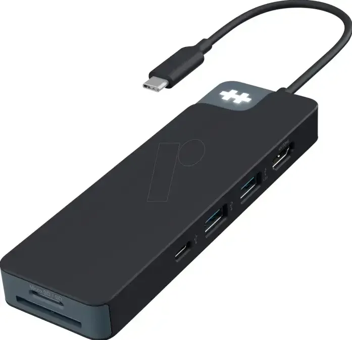 Docking Station Hyper HyperDrive Flex 8 Port USB-C Hub, Black