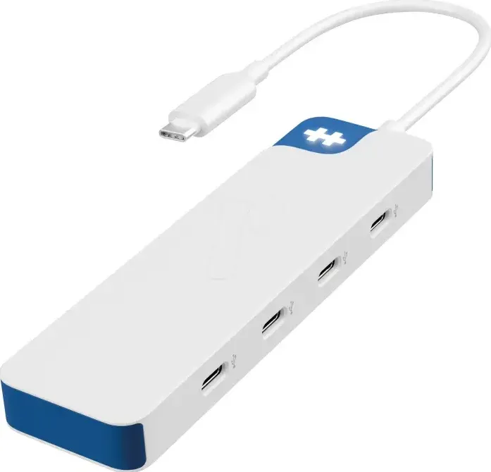Docking Station Hyper HyperDrive Flex 4 Port USB-C Hub, Blue