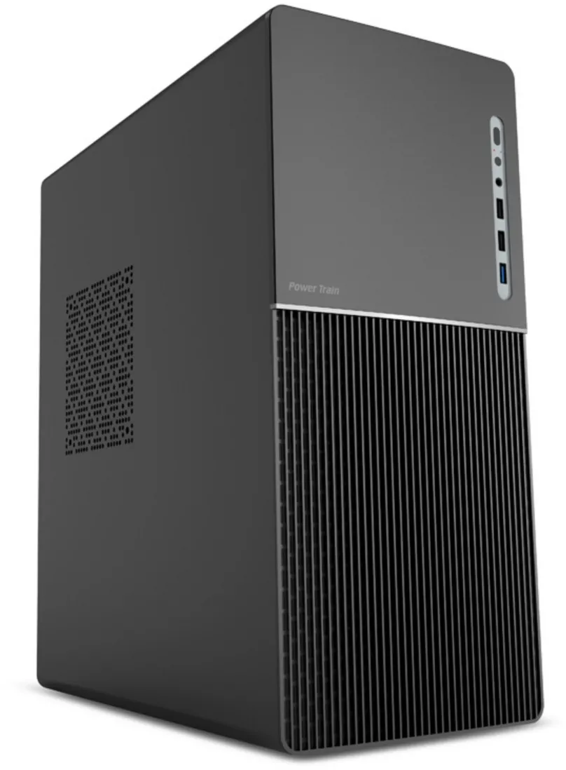 Carcasa PC Power Train IK241110B Midi Tower ATX USB 3.0 negru