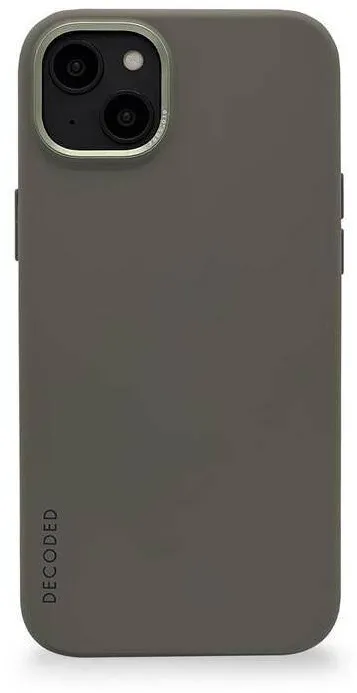 Decoded Carcasa Decoded Silicone BackCover MagSafe compatibila cu iPhone 14 Plus Olive
