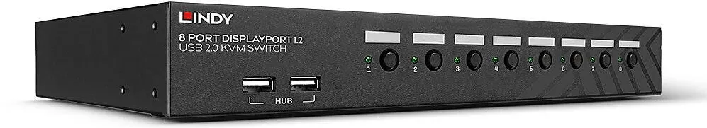 Adaptor Lindy Adap Lindy Switch 8-port DP USB KVM
