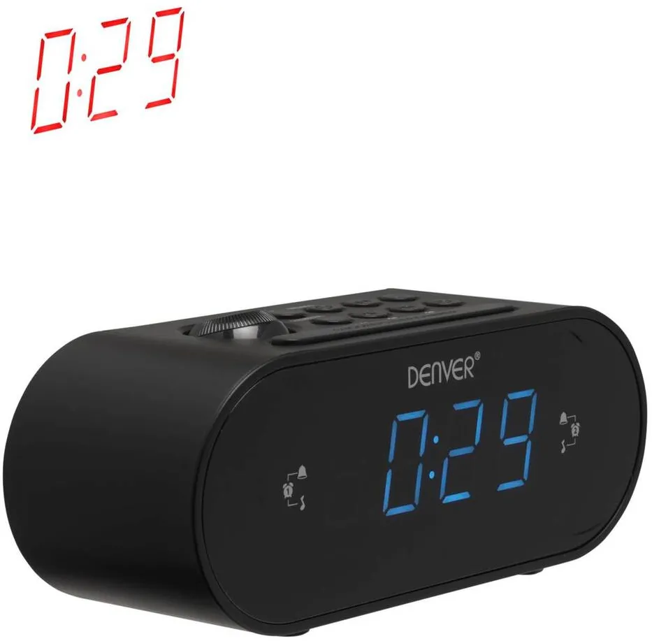 DENVER Ceas de Birou CRP-717 black