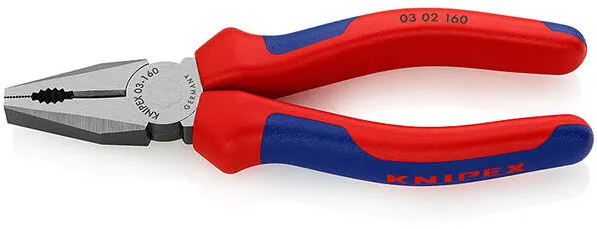 KNIPEX Combination Pliers atramentized polished 160 mm 03 02 160
