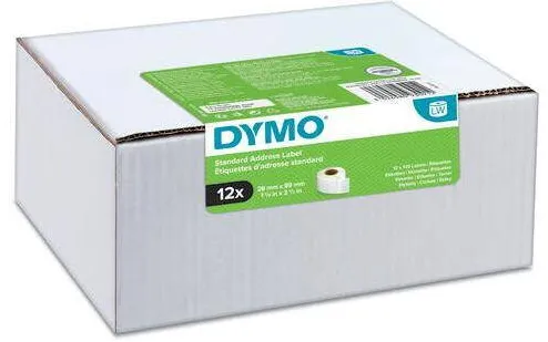 Consumabil Termic Dymo Vorteilspack 28x 89mm 12Rl 130St/Rl